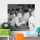 Japanese-American Boy Gets Hug Wall Decal
