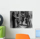 Salvation Army Lassies Giving Wall Decal