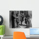 Salvation Army Lassies Giving Wall Decal