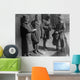 Salvation Army Lassies Giving Wall Decal