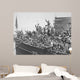 Embarked for France Western Wall Decal