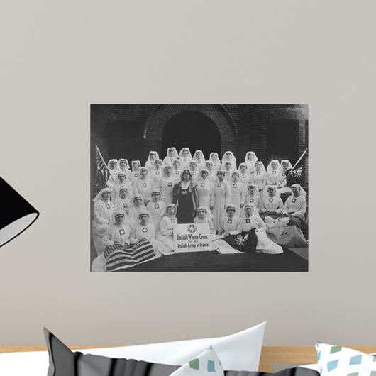Group Nurses from Polish Wall Decal