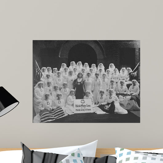 Group Nurses from Polish Wall Decal