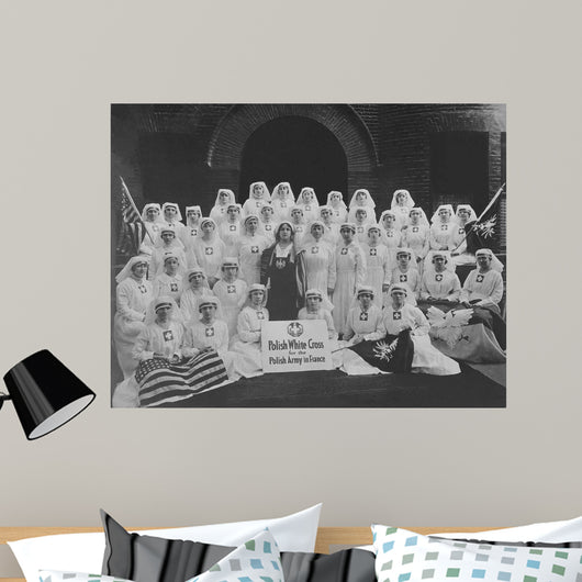 Group Nurses from Polish Wall Decal