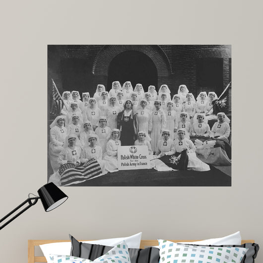 Group Nurses from Polish Wall Decal