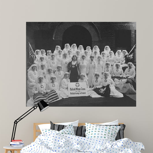 Group Nurses from Polish Wall Decal