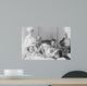 Wounded Soldiers Knitting under Wall Decal
