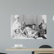 Wounded Soldiers Knitting under Wall Decal