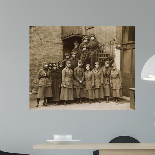 Portrait He First Contingent Wall Decal