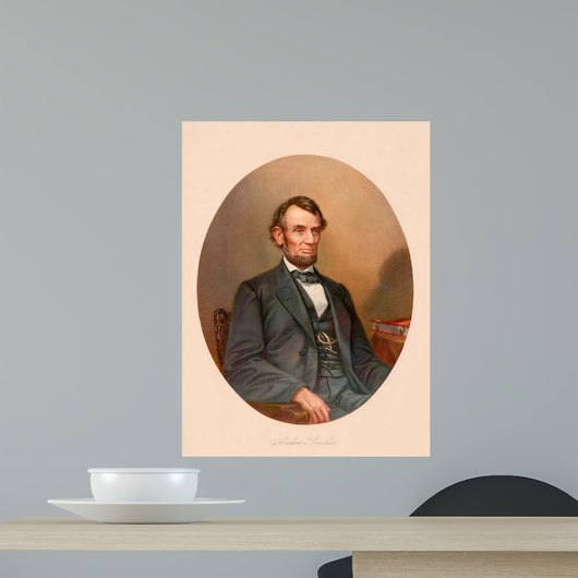 Civil War Artwork President Wall Decal