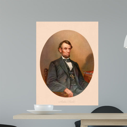 Civil War Artwork President Wall Decal