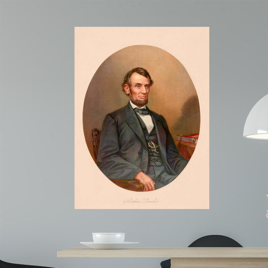 Civil War Artwork President Wall Decal