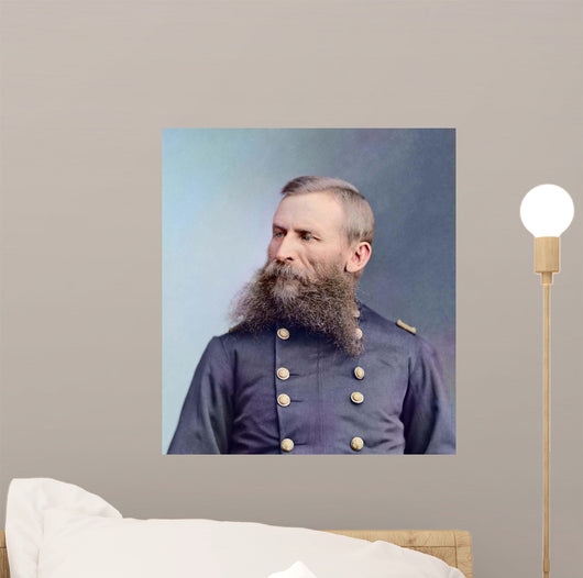 Civil War Portrait General Wall Decal Design 3