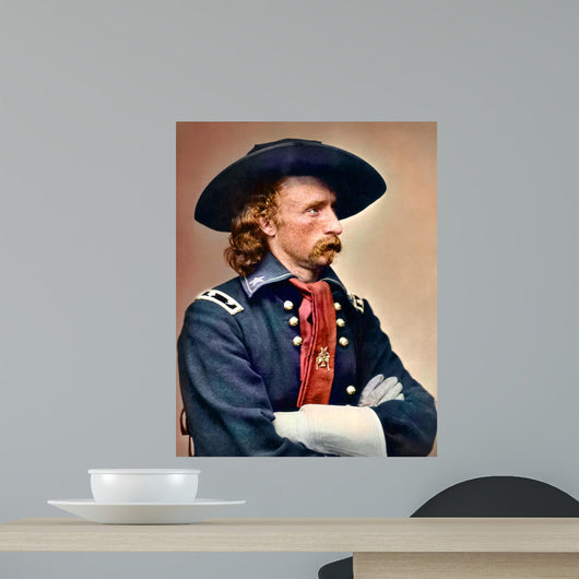Civil War Portrait General Wall Decal Design 2