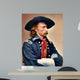 Civil War Portrait General Wall Decal Design 2