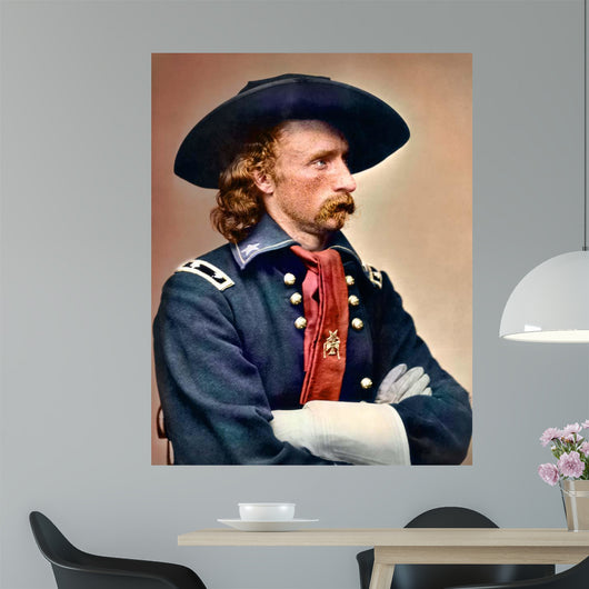 Civil War Portrait General Wall Decal Design 2