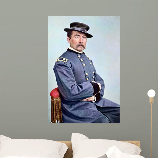 Civil War Portrait General Wall Decal Design 1