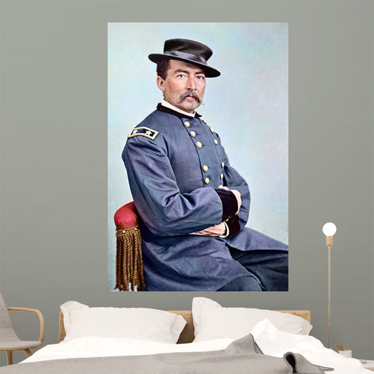 Civil War Portrait General Wall Decal Design 1