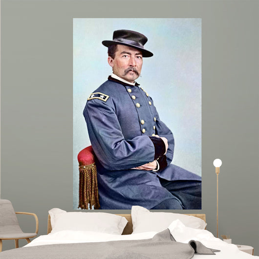Civil War Portrait General Wall Decal Design 1