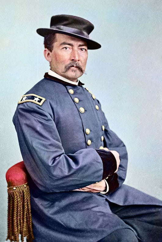 Civil War Portrait General Wall Decal Design 1