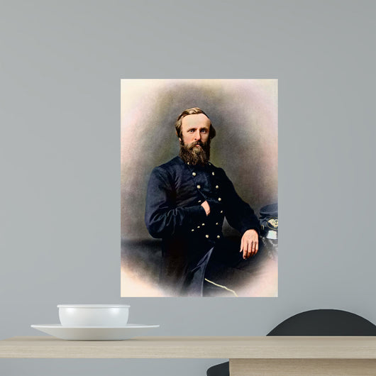 Portrait Rutherford B Hayes Wall Decal