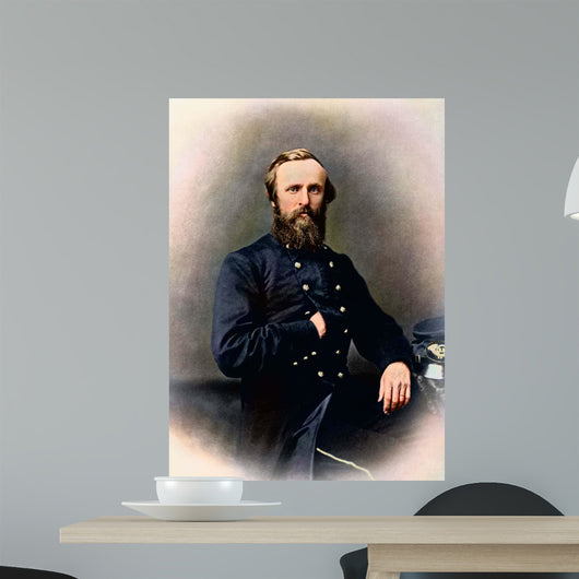 Portrait Rutherford B Hayes Wall Decal