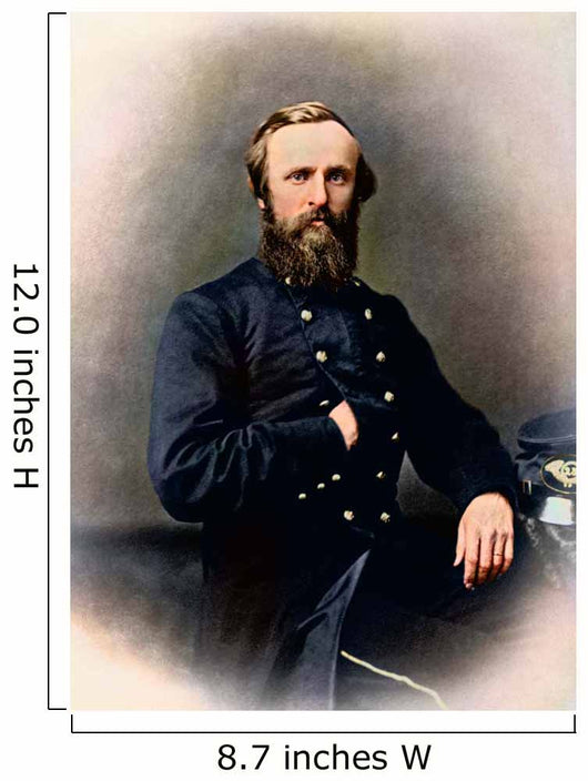 Portrait Rutherford B Hayes Wall Decal