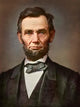 Vintage Portrait President Abraham Wall Decal