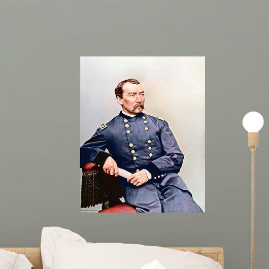 Union Army General Philip Wall Decal