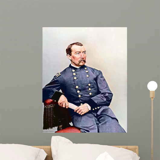 Union Army General Philip Wall Decal