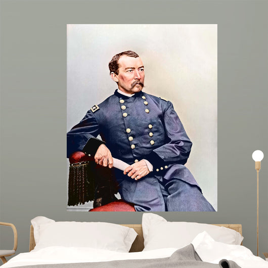 Union Army General Philip Wall Decal