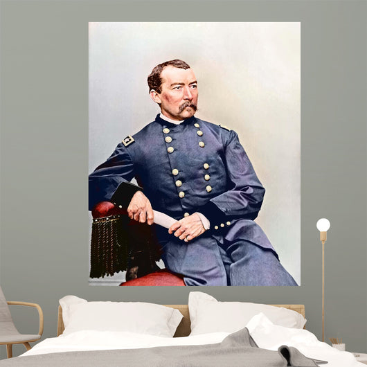 Union Army General Philip Wall Decal