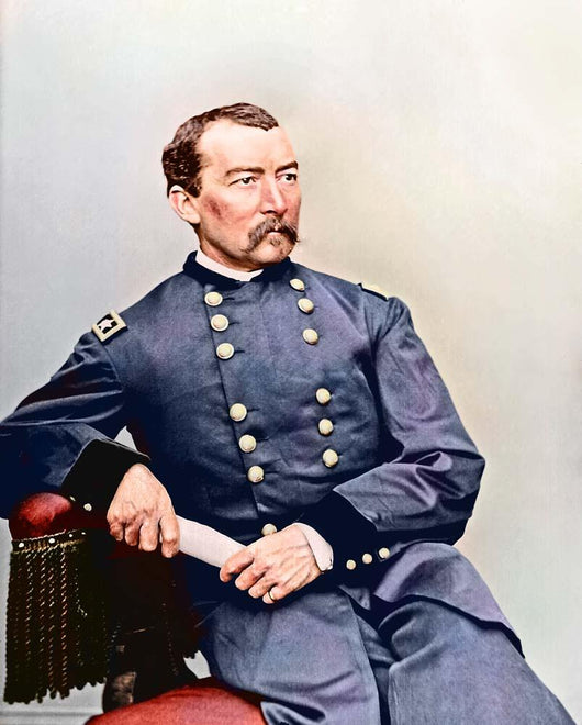 Union Army General Philip Wall Decal