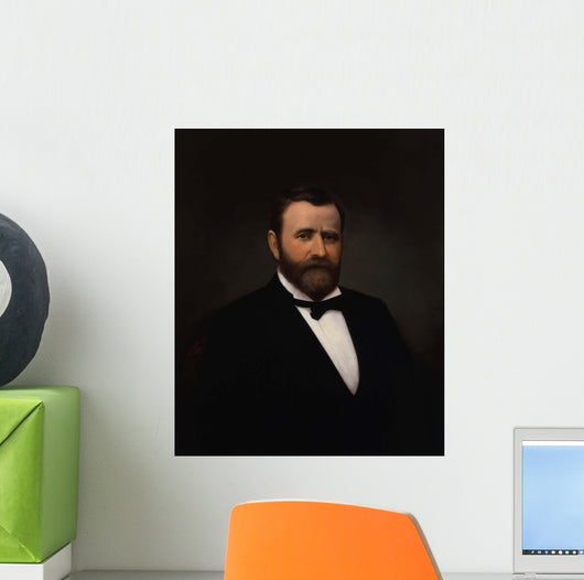 Vintage Portrait President Ulysses Wall Decal