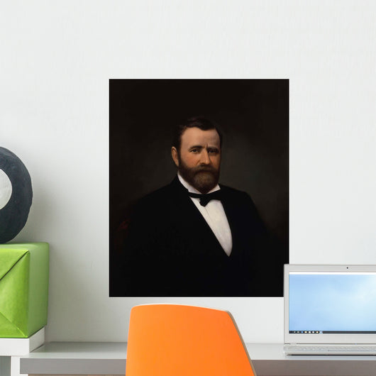 Vintage Portrait President Ulysses Wall Decal