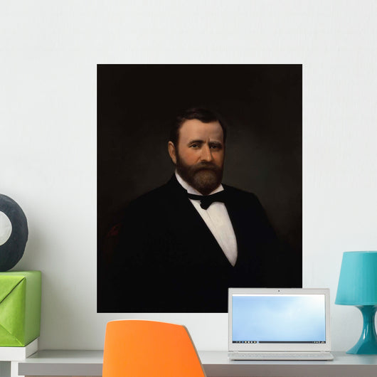 Vintage Portrait President Ulysses Wall Decal