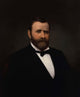 Vintage Portrait President Ulysses Wall Decal