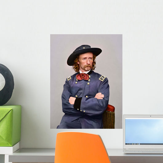 Civil War Portrait Major Wall Decal
