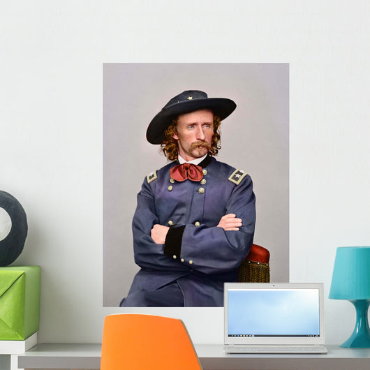 Civil War Portrait Major Wall Decal