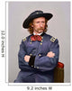 Civil War Portrait Major Wall Decal