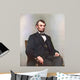 Painting President Abraham Lincoln Wall Decal