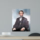 Portrait President Abraham Lincoln Wall Decal Design 1