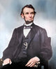 Portrait President Abraham Lincoln Wall Decal Design 1