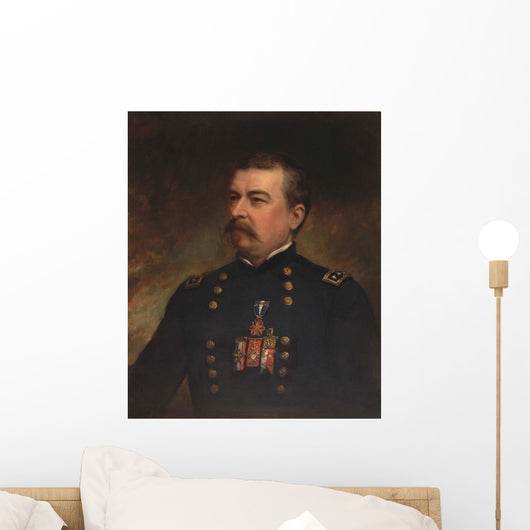 Painting Union Army General Wall Decal