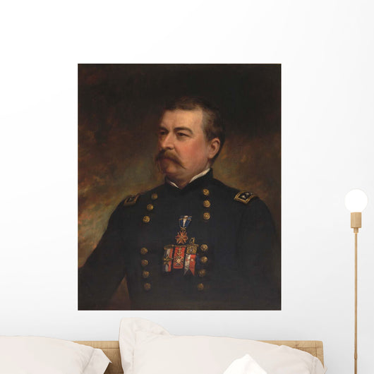 Painting Union Army General Wall Decal