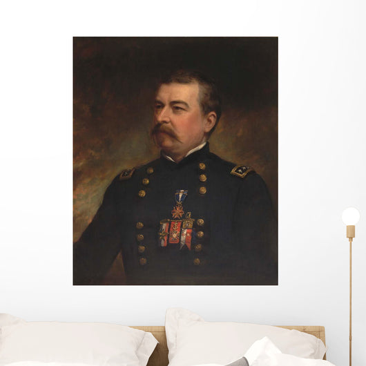 Painting Union Army General Wall Decal