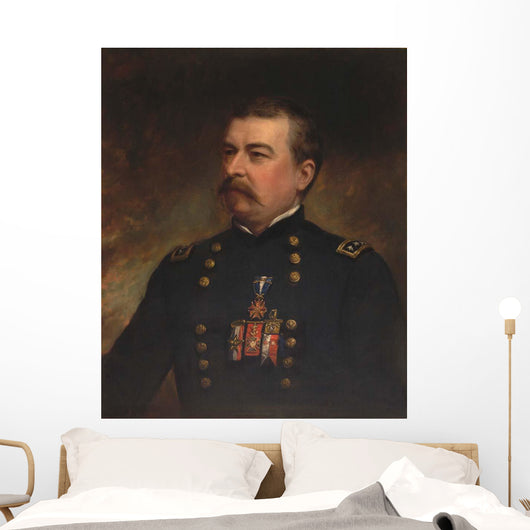 Painting Union Army General Wall Decal