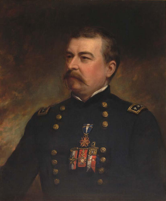 Painting Union Army General Wall Decal