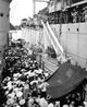 Refugees Wait to Board Wall Decal