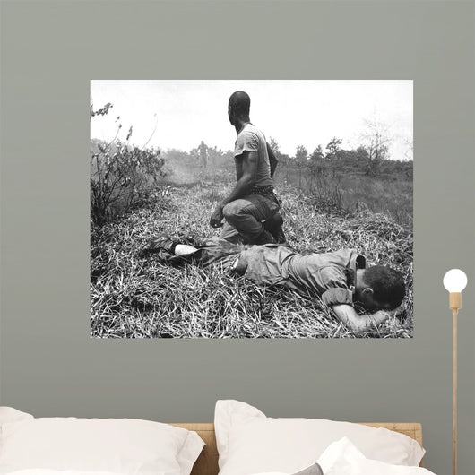 Young American Lieutenant Is Wall Decal